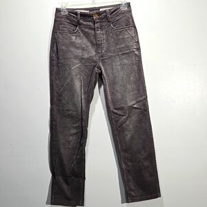 Anthropologie Pilcro High Rise Slim Couduroy Pants 26W